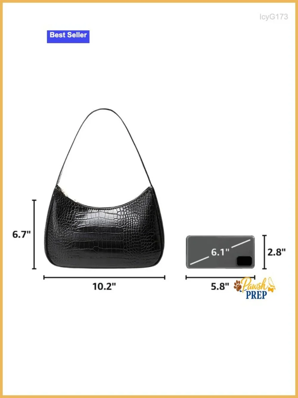 Cute Hobo Shoulder Bag Women PU Leather Tote Handbag Clutch Purse Zipper